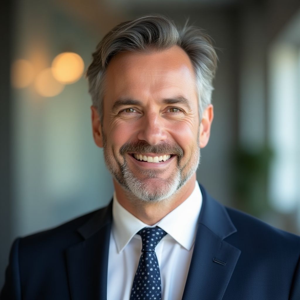 Retrato de un directivo de la empresa