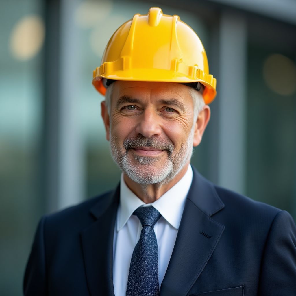 Retrato de un directivo de la empresa